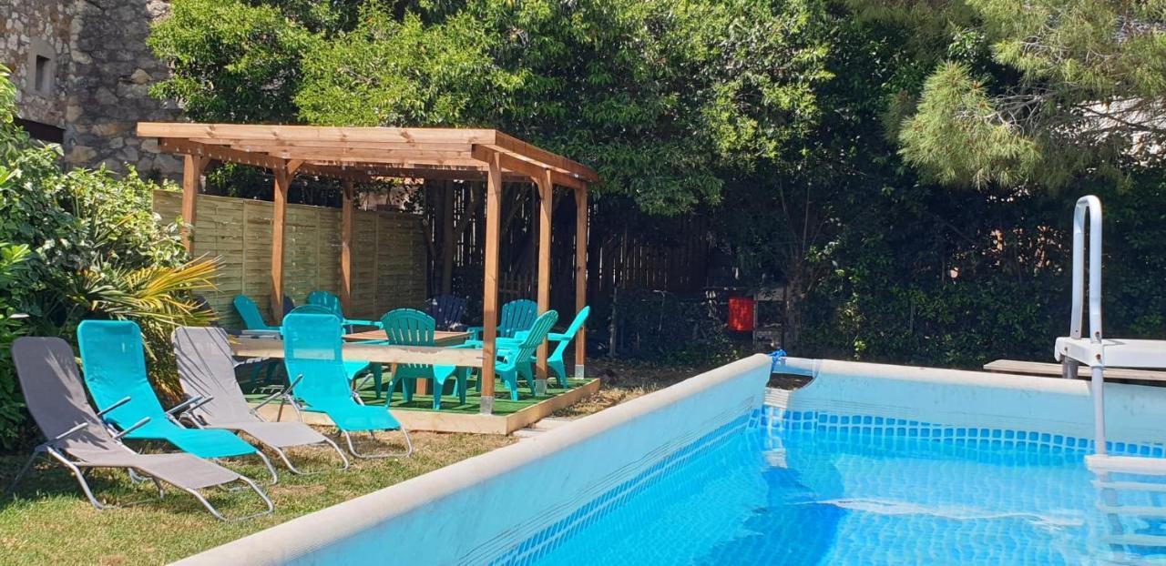Location Saisonniere Appartement Coursan Buitenkant foto