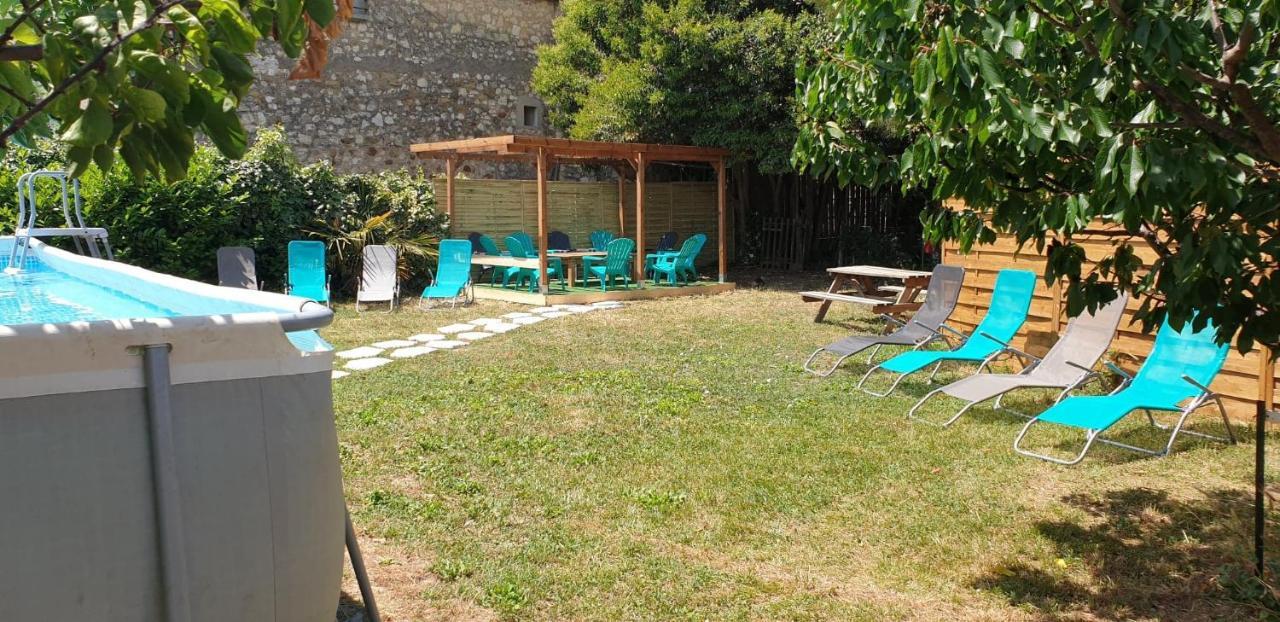Location Saisonniere Appartement Coursan Buitenkant foto