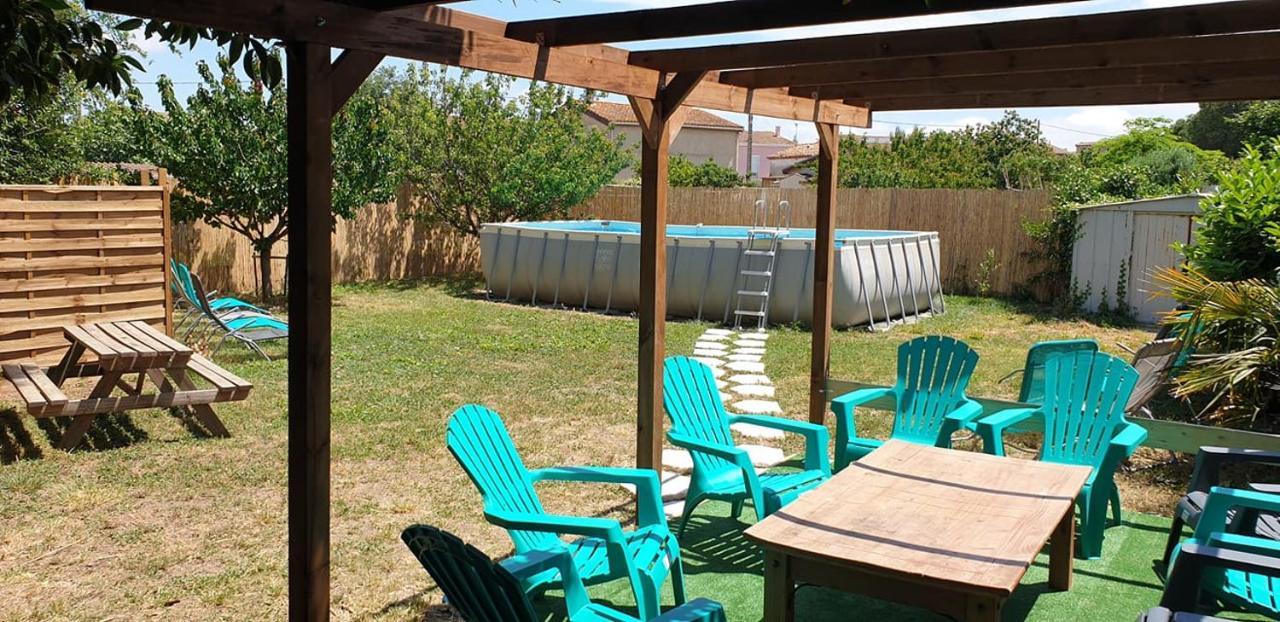 Location Saisonniere Appartement Coursan Buitenkant foto